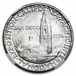 1936-D San Diego Exposition Half Dollar MS-67 NGC