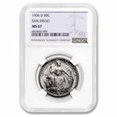 1936-D San Diego Exposition Half Dollar MS-67 NGC