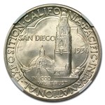 1936-D San Diego Half Dollar MS-66 NGC