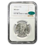 1936-D Walking Liberty Half Dollar MS-66+ NGC CAC