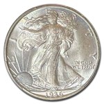 1936-D Walking Liberty Half Dollar MS-66+ PCGS