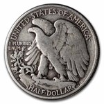 1936-D Walking Liberty Half Dollar VG/VF