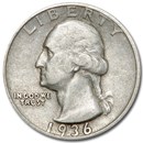 1936-D Washington Quarter XF