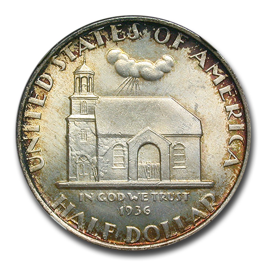 1936 Delaware Half Dollar MS-65 NGC