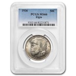 1936 Elgin Centennial Half MS-66 PCGS