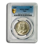 1936 Elgin Half Dollar Commem MS-67 PCGS