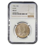 1936 Elgin, Illinois Centennial Half Dollar Commem MS-67 NGC