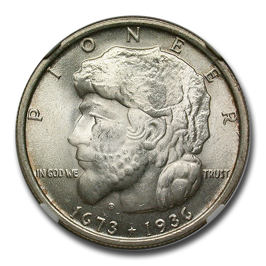 1936 Elgin, Illinois Centennial Half Dollar MS-66 NGC