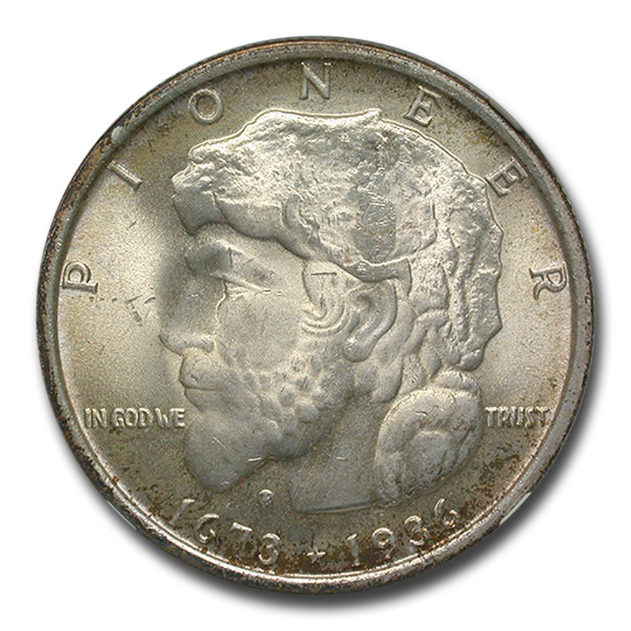 1936 Elgin, Illinois Centennial Half Dollar MS-66 NGC