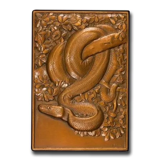 1936 France Python Plaque MS-64 PCGS 1936 France Python Plaque MS-64 PCGS