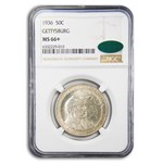 1936 Gettysburg Half Dollar MS-66+ NGC CAC