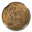 1936 Great Britain Penny George V MS-65 NGC (Red/Brown)