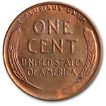 1936 Lincoln Cent BU (Red/Brown)