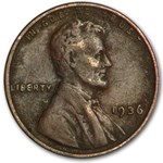 1936 Lincoln Cent Fine+