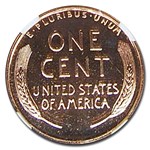 1936 Lincoln Cent PF-66 NGC (Red Brilliant)