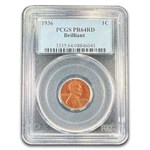 1936 Lincoln Cent PR-64 PCGS (Red)