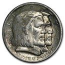 1936 Long Island Tercentenary Half Commem (Low Grade/Cleaned)