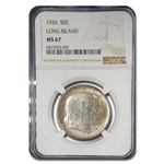 1936 Long Island Tercentenary Half Dollar Commem MS-67 NGC