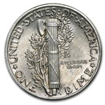 1936 Mercury Dime BU