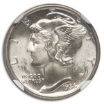 1936 Mercury Dime MS-67+ NGC (FB)
