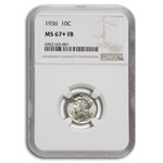 1936 Mercury Dime MS-67+ NGC (FB)