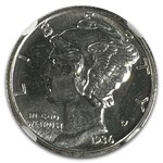 1936 Mercury Dime PF-66 NGC