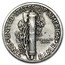 1936 Mercury Dime XF