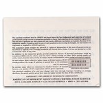 1936 Oregon Trail Commem ANACS Photograde MS-63 (Plastic Case)