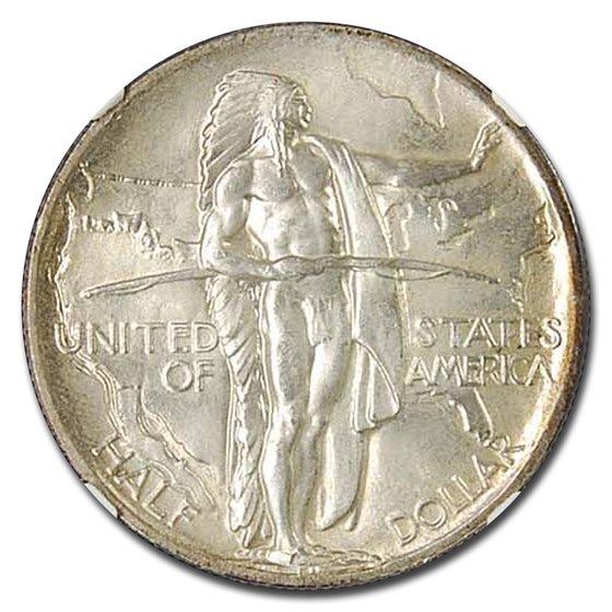 1936 Oregon Trail Commemorative Half Dollar MS-66 NGC 1936 Oregon Trail Commemorative Half Dollar MS-66 NGC