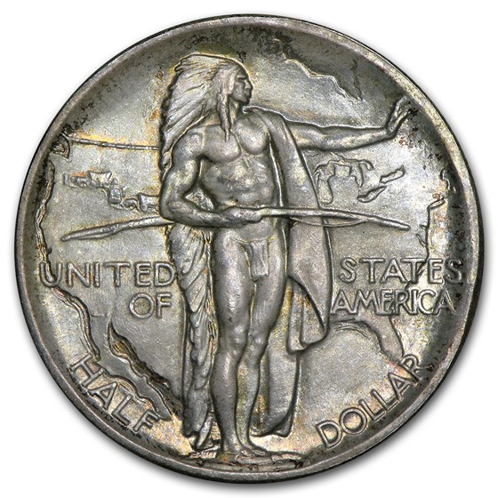 1936 Oregon Trail Memorial Half Dollar Commem Half BU