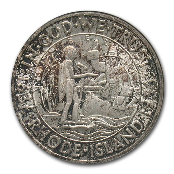 1936 Rhode Island Half Dollar Commem MS-63 NGC 1936 Rhode Island Half Dollar Commem MS-63 NGC