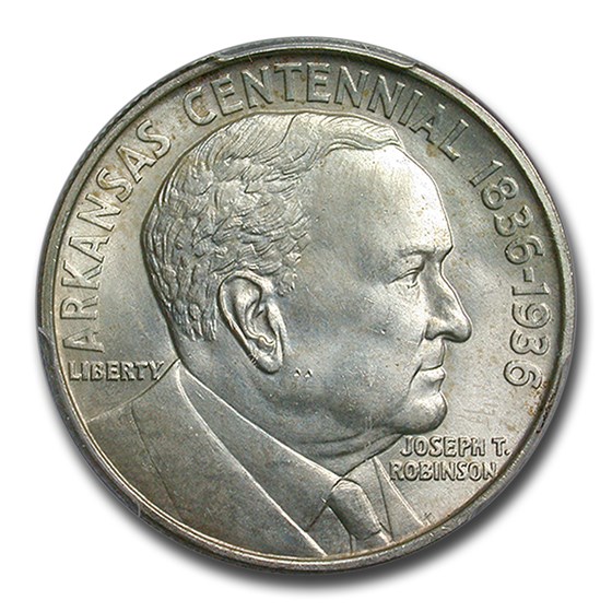 1936 Robinson-Arkansas Half Dollar MS-65 PCGS 1936 Robinson-Arkansas Half Dollar MS-65 PCGS