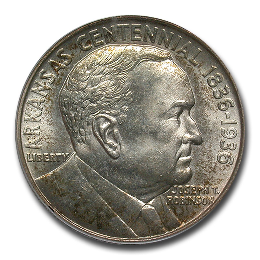 1936 Robinson-Arkansas Half Dollar MS-66 PCGS