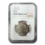 1936 Robinson-Arkansas Half Dollar MS-67 NGC