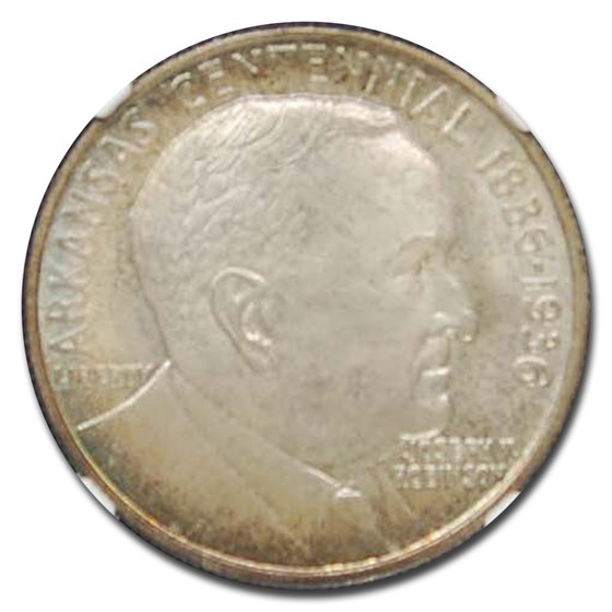 1936 Robinson-Arkansas Half Dollar MS-67+ NGC 1936 Robinson-Arkansas Half Dollar MS-67+ NGC