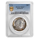 1936 Robinson-Arkansas Half Dollar MS-67 PCGS