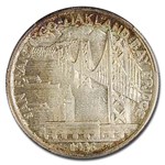 1936-S Bay Bridge Commemorative Half MS-66 PCGS (Toned)