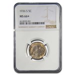1936-S Buffalo Nickel MS-66+ NGC