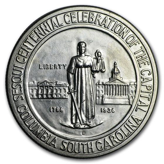 1936-S Columbia Commemorative Half BU 1936-S Columbia Commemorative Half BU