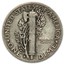 1936-S Mercury Dime XF