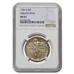 1936-S Oregon Trail Commemorative Half Dollar MS-67 NGC