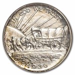 1936-S Oregon Trail Half Dollar MS-64 NGC Gold CAC (Fatty Holder)