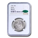 1936 Texas Centennial Commemorative Half Dollar MS-67+ NGC CAC