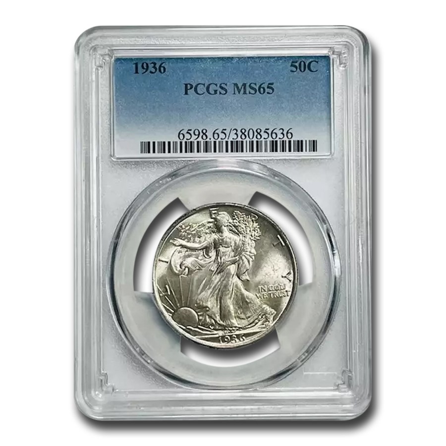 1936 Walking Liberty Half Dollar MS-65 PCGS
