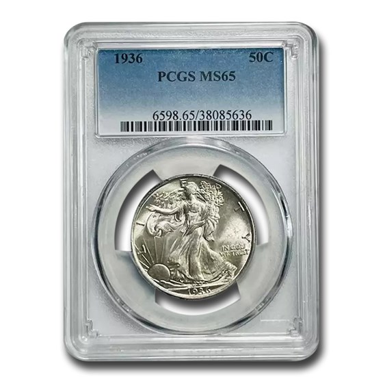1936 Walking Liberty Half Dollar MS-65 PCGS 1936 Walking Liberty Half Dollar MS-65 PCGS
