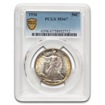 1936 Walking Liberty Half Dollar MS-67 PCGS