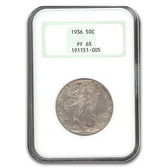 1936 Walking Liberty Half Dollar PF-65 NGC