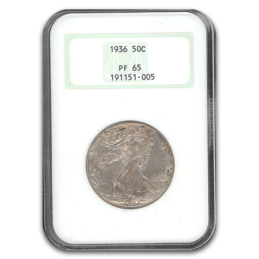 1936 Walking Liberty Half Dollar PF-65 NGC