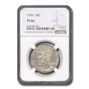 1936 Walking Liberty Half Dollar PF-66 NGC