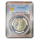 1936 Walking Liberty Half Dollar PR-64 PCGS